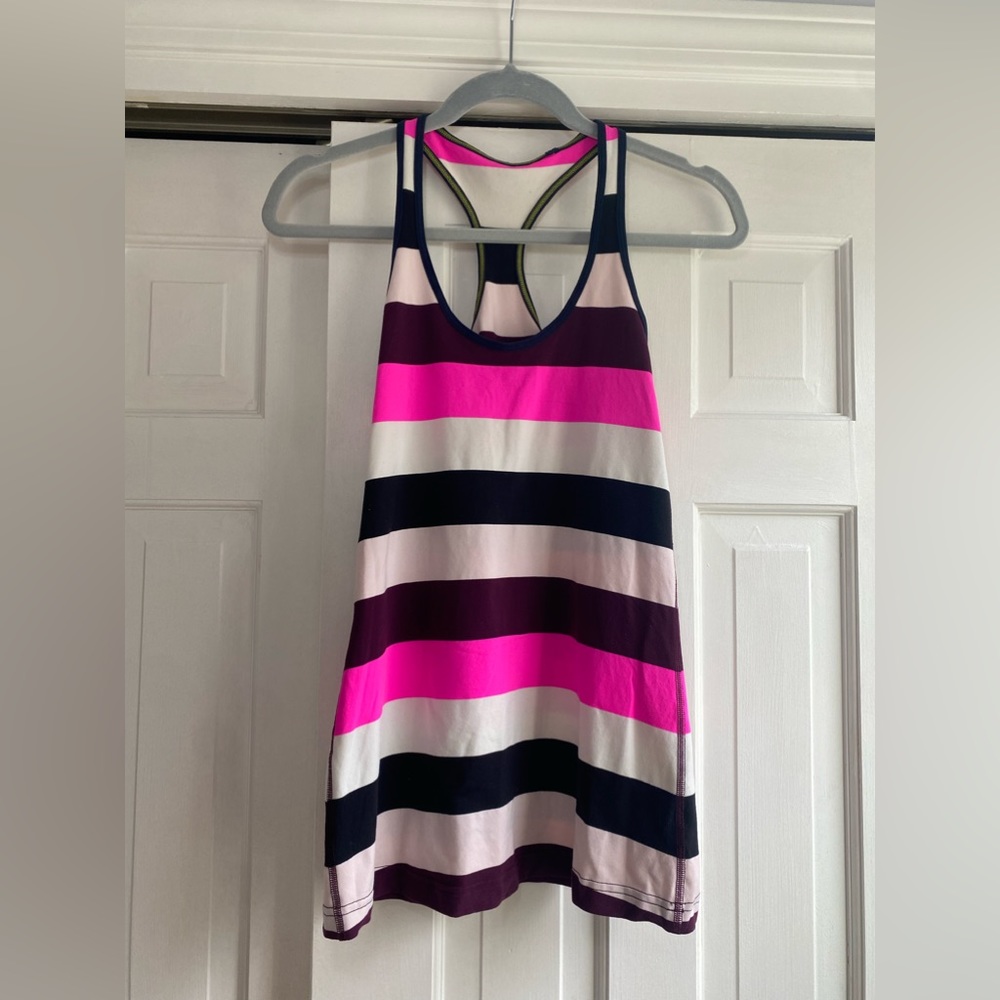 Stripped Lululemon Love tank top size 6